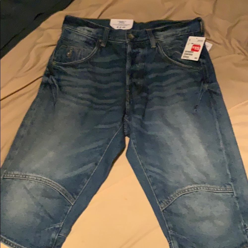 HM straight fit shorts